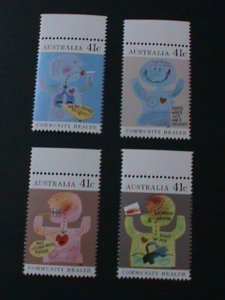 ​AUSTRALIA-SC#1170-3 COMMUNITY HEALTH-MNH VF-LAST ONE WE SHIP TO WORLD WIDE