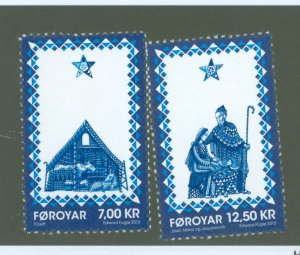 Faroe Islands #610-611  Single (Complete Set)