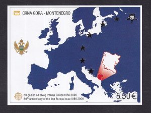 Montenegro   #130   MNH  2006  imperf  Europa stamps 50th anniversary