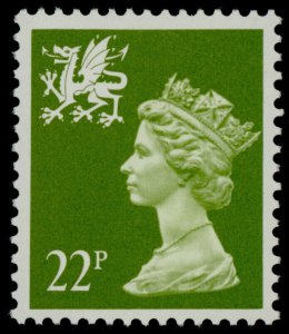 Great Britain - Wales & Monmouthshire WMMH41 MNH Machin Head