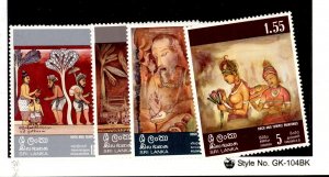 Sri Lanka #478-81  Single (Complete Set)