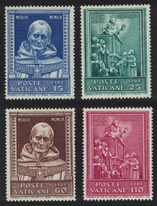 Vatican St Antoninus of Florence 4v 1960 MNH SC#269-272 SG#311-314