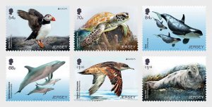 2021 Jersey Endangered Wildlife - Europa (6) (Scott 2391-96) MNH