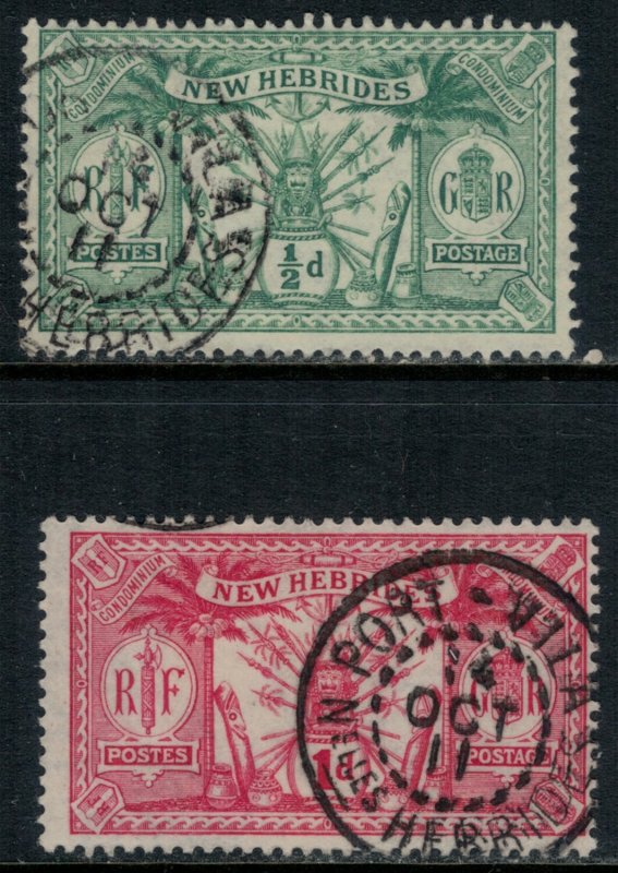 New Hebrides, Br. #17-8  CV $3.75