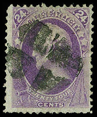 U.S. BANKNOTE CANCELS 153  Used (ID # 63872)