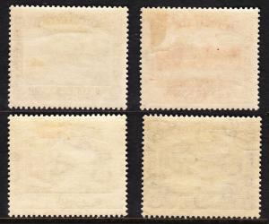 DOMINICA — SCOTT 50-53 — ROSEAU SET — SCV $18.50