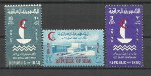 IRAK 1963 - RED CROSS ,  MNH