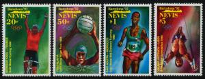 Nevis 908,10,12,15 MNH Sports, Olympic Gold Medalists