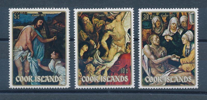 [114316] Cook Islands 1973 Art paintings Easter  MNH