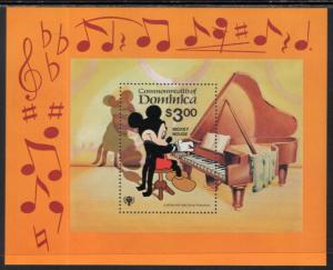 Dominica 653 Disney's Souvenir Sheet MNH VF
