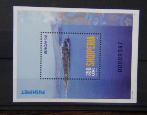 Albania 2004 Europa Holidays Miniature Sheet MNH