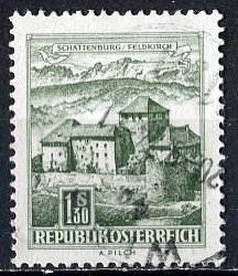Austria; 1967: Sc. # 695: Used Single Stamp