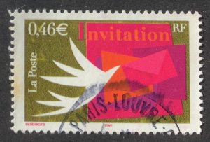 France 2002 Scott 2889  used - 0.46€,  Celebration, Invitation