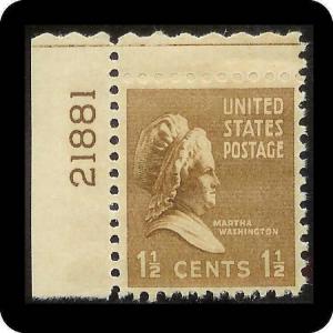 US - Scott # 805 - MH - Plate #21881 UL - Single