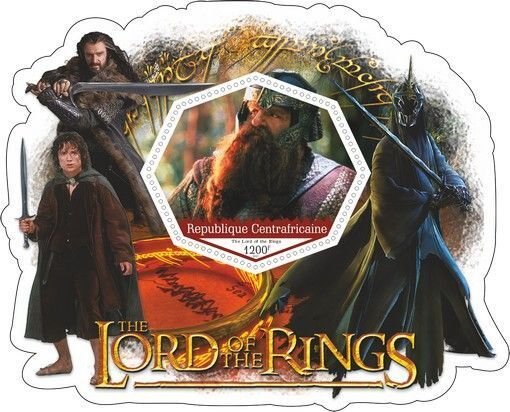 Stamps. Cinema. The Lord of the Rings 2021 year 10 sheets perforated MNH**