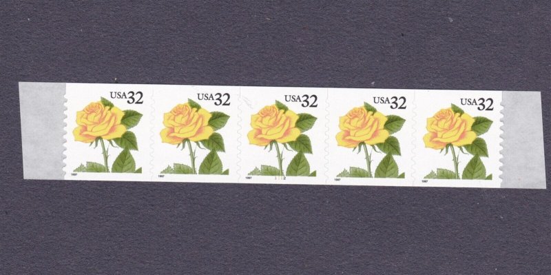 PNC5 32c Yellow Rose SA 1112 US 3054 MNH F-VF