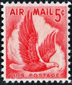 SC#C50 5¢ Eagle Single (1958) MNH