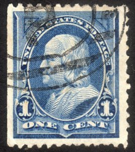 1894, US 1c, Franklin, Used, Sc 247