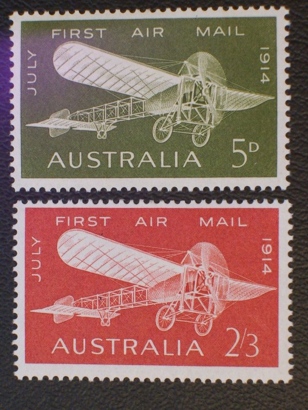 Australia Scott #382-383 unused