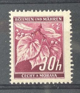 (3812) BOHEMIA AND MORAVIA 1939-40 : Yv# 24 - MNH VF