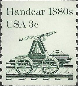 # 1898 MINT NEVER HINGED ( MNH ) HANDCAR