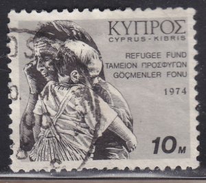 Cyprus RA2 Postal Tax Stamp 1974