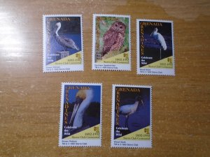 Grenada Grenadines  #  17401-b/h 1741b-g  MNH   Birds