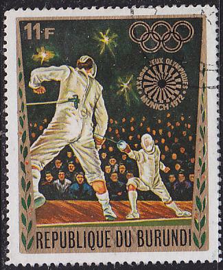 Burundi 401 XX Summer Olympic Games, Munich 1972