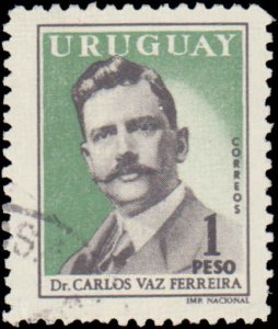 Uruguay #643-647, Complete Set(5), 1959, Used