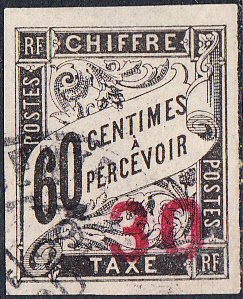 French Colonies #J11 Used