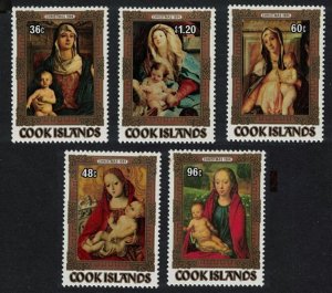 Cook Island 1984 Christmas Paintings by Tiepolo etc (5v Cpt) MNH CV$8