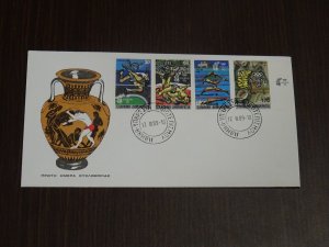 Greece 1989 Homeland of the Olympic Games Imperforate Unofficial FDC. VF