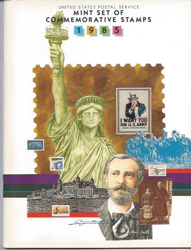 1983 1984 1985 1986 Comm. stamp albums issued by the USPS