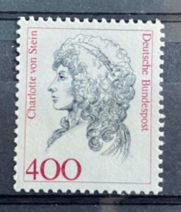 (390) GERMANY 1992 : Sc# 1733 CHARLOTTE VON STEIN MNH VF