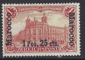 German Morocco 1903 SC 16D Mint 