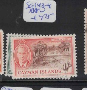 Cayman Islands SG 143-4 VFU (8gyx)