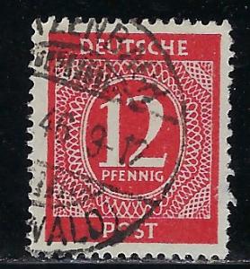 Germany AM Post Scott # 538, used