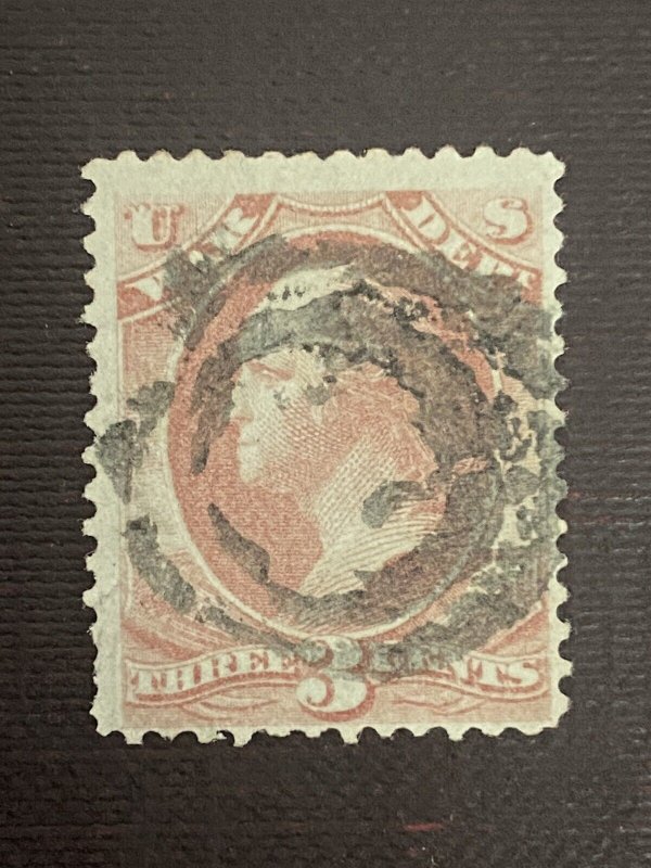 US Stamps-SC# O85 - Official -  Bullseye Cancel - Used - CV $5.00