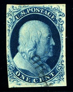 U.S. #7 USED WITH PF CERT