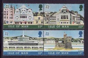 Isle of Man-Sc#331-4-unused NH pairs-Europa-1987-Promemade,D