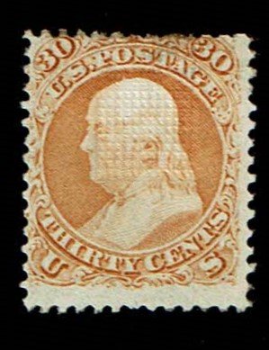 Scott #100 Fine-OG-LH. SCV - $9,000.00