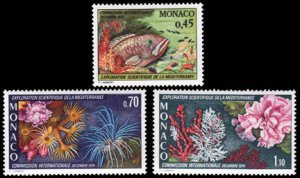 Scott #928-30 Underwater Flora MNH