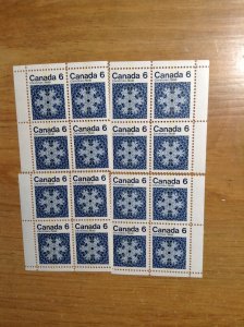 Canada SC 554p  NH  PL  #2  matched set