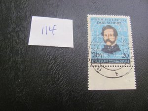 GERMANY 1952 USED SC 691 SET XF (114)