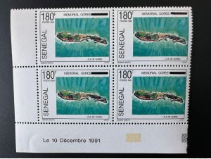 1997 Senegal Mi. 1472 Gorée Almadies Memorial Overloaded UNESCO Island Dated Corner-