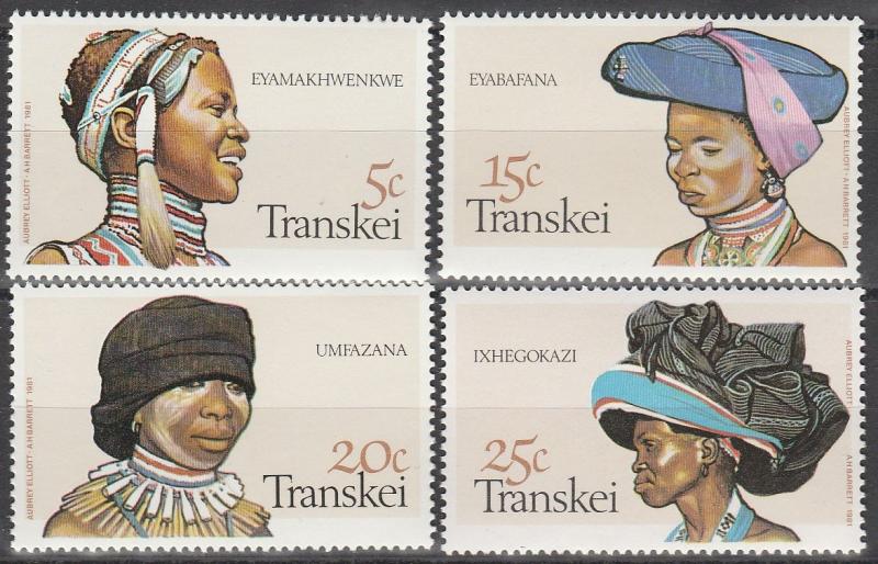 Transkei #87-90  MNH   (S3163)