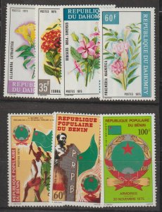 Benin SC 342-8 MNH