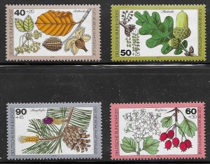Sc.# B565 / B568 Flowers MNH
