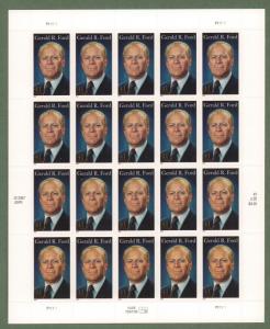 4199 Gerald Ford, President  MNH 41 c sheet of 20  FV $8.20   2007