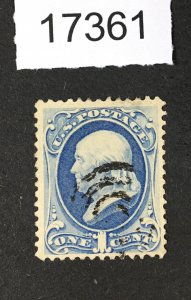 MOMEN: US STAMPS # 182 USED LOT #17361